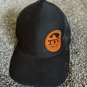 TVC hat. Good quality. Velcro adjustment in the back
